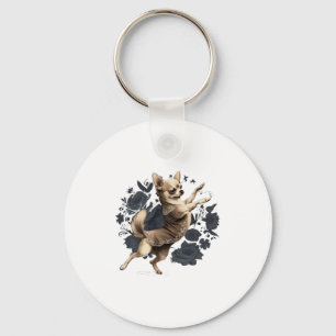 Chaveiro Balé Chihuahua Ballerina dança