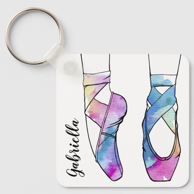 Chaveiro Balé Personalizado Ballerina (Frente)