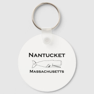 Chaveiro Baleia de Nantucket Massachusetts