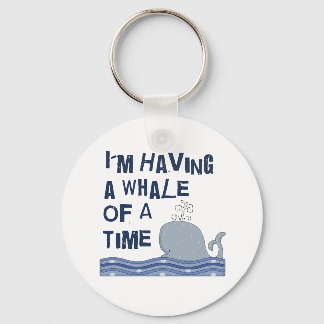 Chaveiro Baleia de um Tempo (Frente)