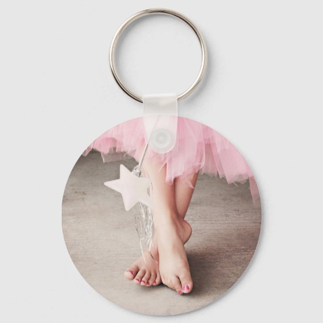 Chaveiro Ballerina Toes (Frente)