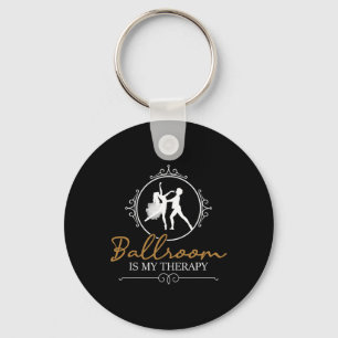 Chaveiro Ballroom É Minha Terapia - Casal De Parceiro Dança