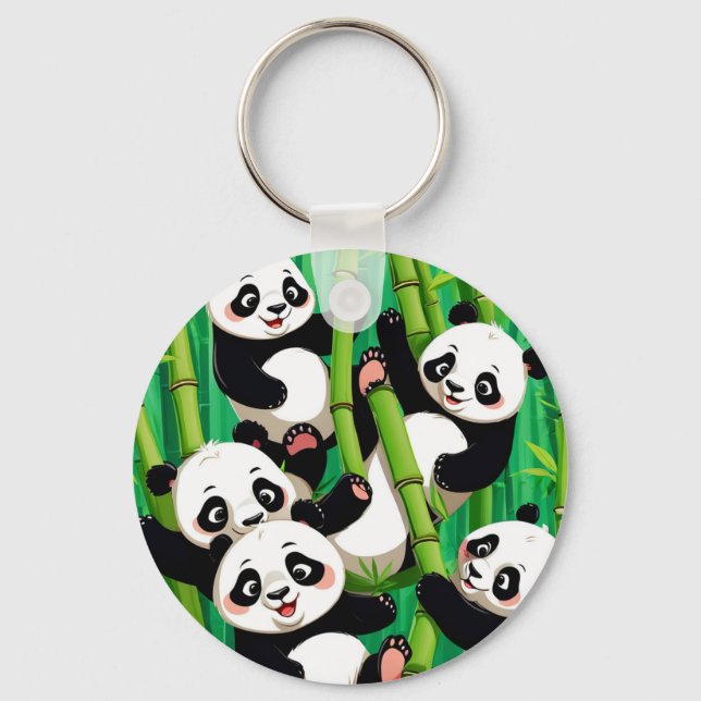 Chaveiro Bamboo Panda (Frente)