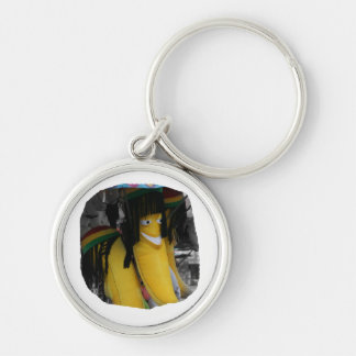 Chaveiro Banana enchida do rasta em recintos de diversão
