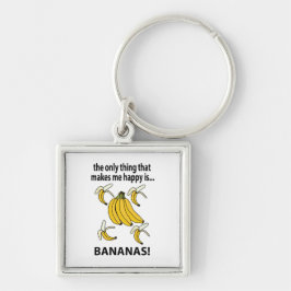 Chaveiro Bananas Fruta Bananas Engraçadas