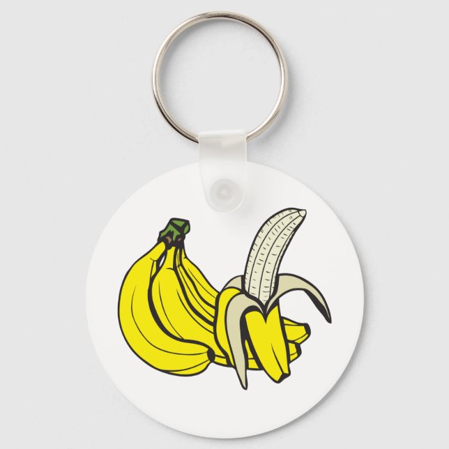 Chaveiro Bananas: Personalizável! (Frente)