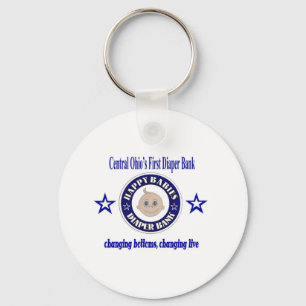 Chaveiro Banco de Fraldas Feliz para Bebês