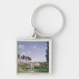 Chaveiro Bancos de Alfred Sisley do Loing em Moret