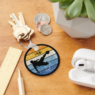 Chaveiro Banda Retroativa do Jogador de Futebol Silhuette M