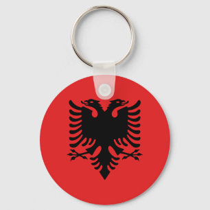Chaveiro Bandeira albanesa