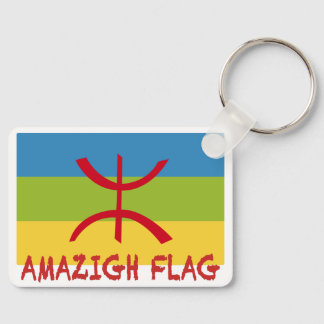 Chaveiro Bandeira Amazigh - Bandeira-Drapeau Amazigh
