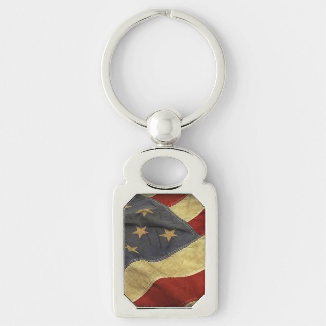 Chaveiro Bandeira Americana (Frente)