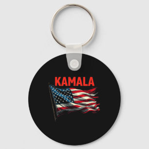 Chaveiro Bandeira americana de Kamala
