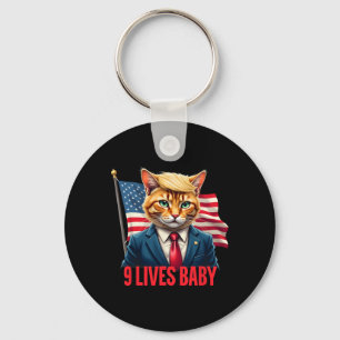 Chaveiro Bandeira Americana Em Suite Donald Trump Nove Vida