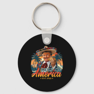 Chaveiro Bandeira Americana G.2025 Do Golfo De Eua