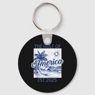 Chaveiro Bandeira Americana G.2025 Do Golfo De Eua