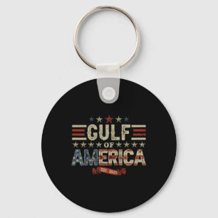 Chaveiro Bandeira Americana G.2025 Do Golfo De Eua