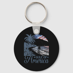 Chaveiro Bandeira Americana G.2025 Do Golfo De Eua