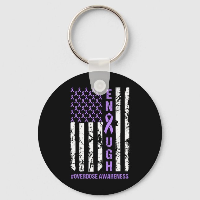 Chaveiro Bandeira Americana Suficiente Endoverdose Internat (Frente)