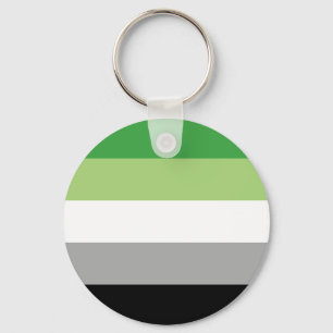 Chaveiro bandeira aromantic