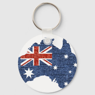 Chaveiro bandeira australiana sequencial