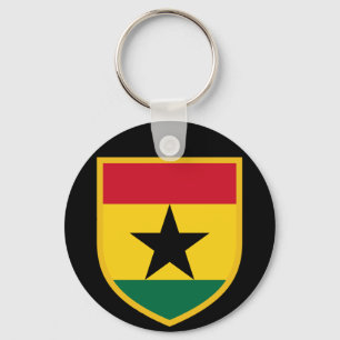 Chaveiro Bandeira bonita de Ghana