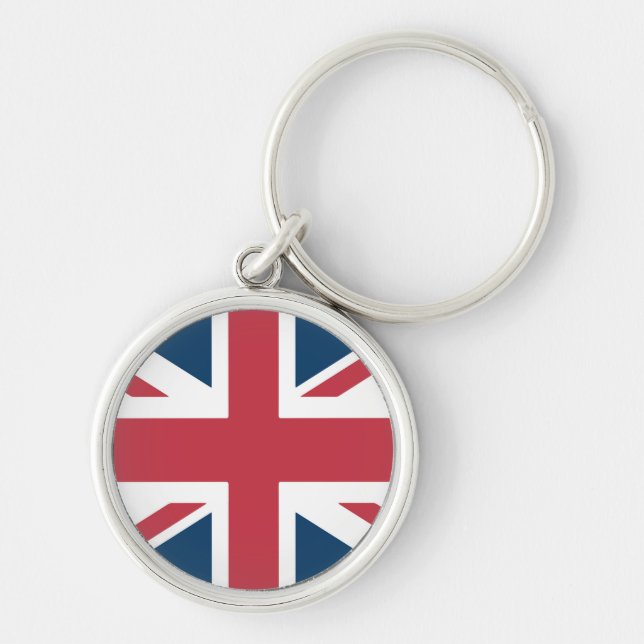 Chaveiro Bandeira Britânica Union Jack (Frente)