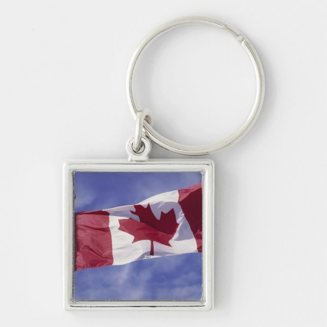 Chaveiro bandeira canadense (Frente)