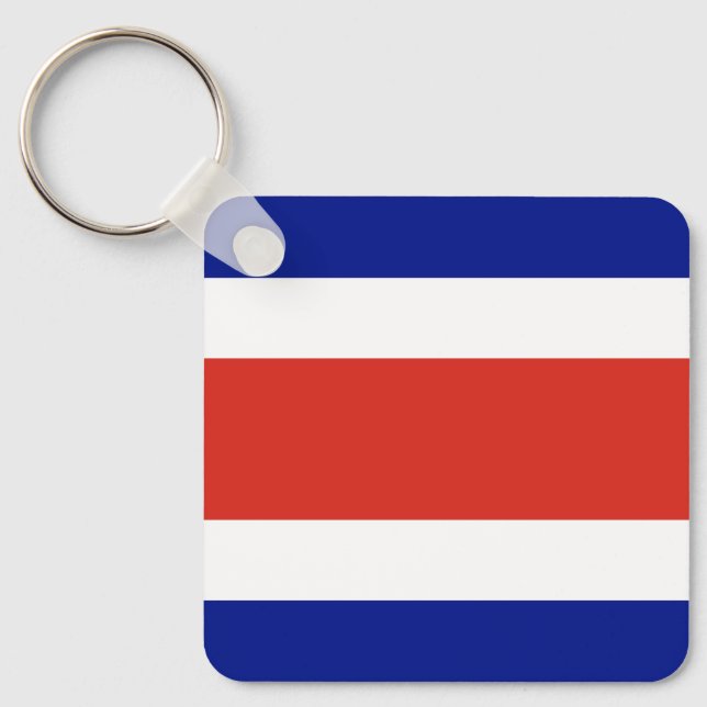 Chaveiro Bandeira Civil da Costa Rica (Frente)