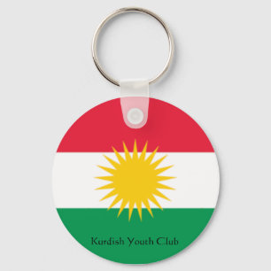Chaveiro bandeira-Curdistão, clube de juventude curdo