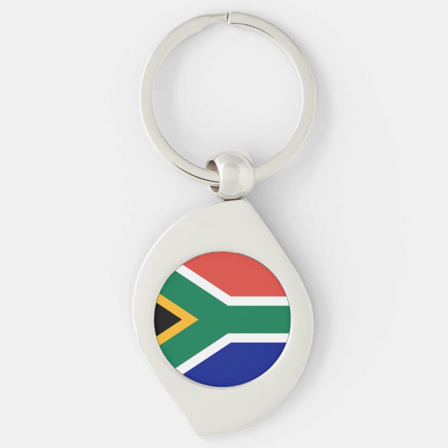 Chaveiro Bandeira da África do Sul (Frente)