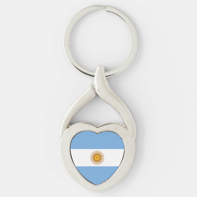 Chaveiro Bandeira da Argentina (Frente)