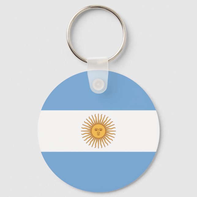 Chaveiro Bandeira da Argentina (Frente)