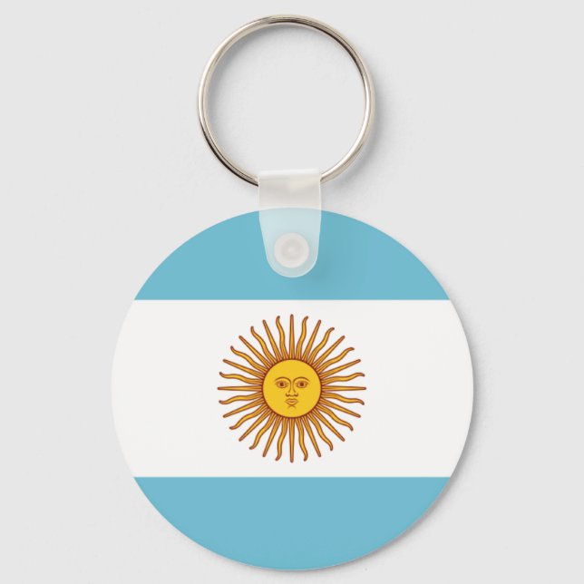 Chaveiro Bandeira da Argentina (Frente)