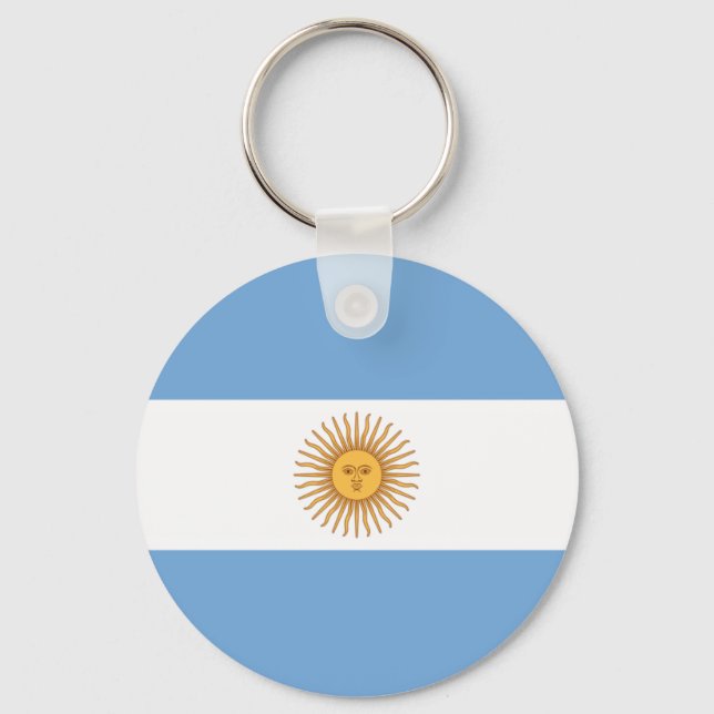Chaveiro Bandeira da Argentina (Frente)