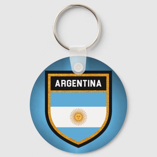 Chaveiro Bandeira da Argentina (Frente)