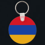 Chaveiro Bandeira da Armênia<br><div class="desc">Bandeira da Armênia</div>