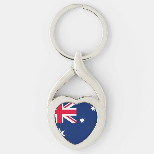 Chaveiro Bandeira da Austrália (Frente)