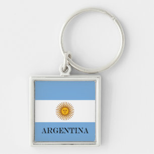 Chaveiro Bandeira da Bandera da Argentina