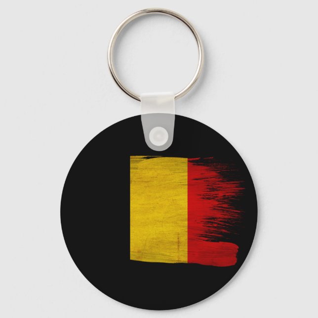 Chaveiro Bandeira da Bélgica (Frente)