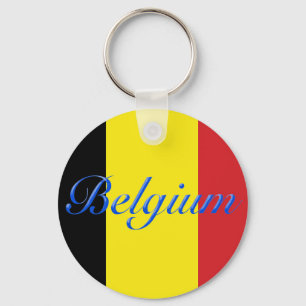 Chaveiro Bandeira da Bélgica