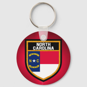 Chaveiro Bandeira da Carolina do Norte