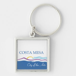 Chaveiro Bandeira da cidade de Costa Mesa
