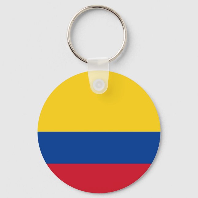 Chaveiro Bandeira da Colômbia (Frente)