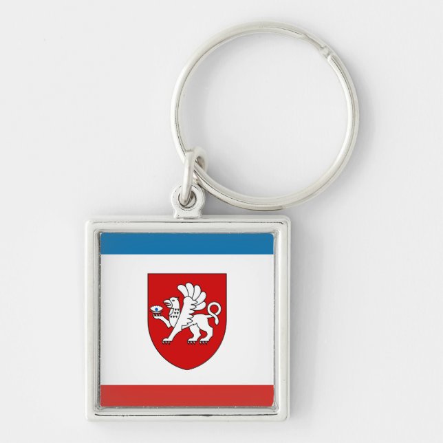 Chaveiro Bandeira da Crimeia (Frente)