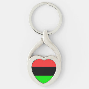 Chaveiro Bandeira da Diáspora Afro-Americana
