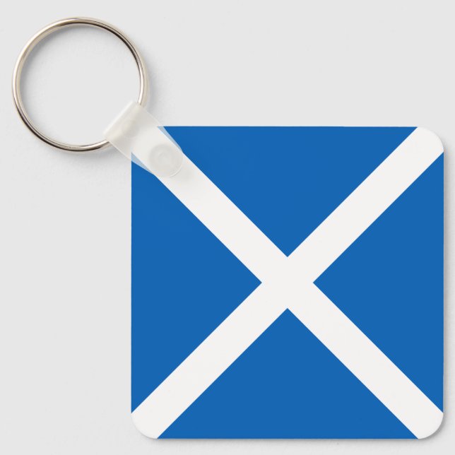 Chaveiro Bandeira da Escócia (Frente)