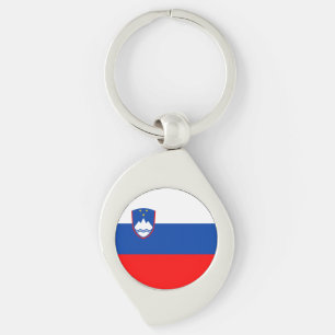 Chaveiro Bandeira da Eslovênia