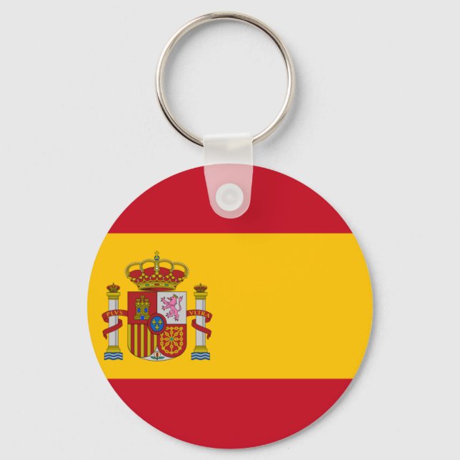 Chaveiro Bandeira da Espanha (Frente)