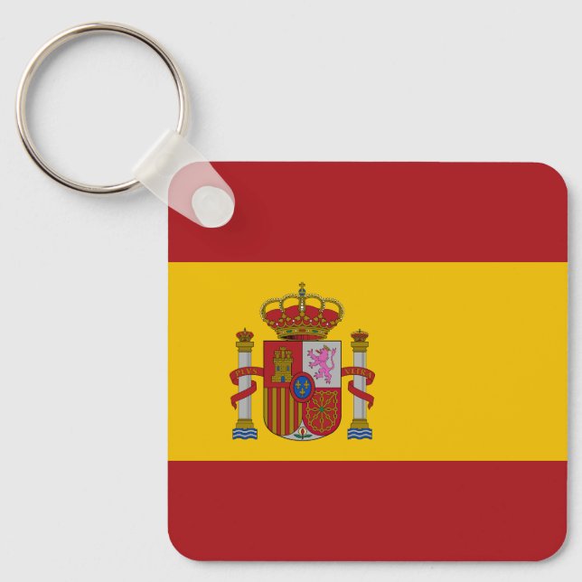 Chaveiro Bandeira da Espanha (Frente)